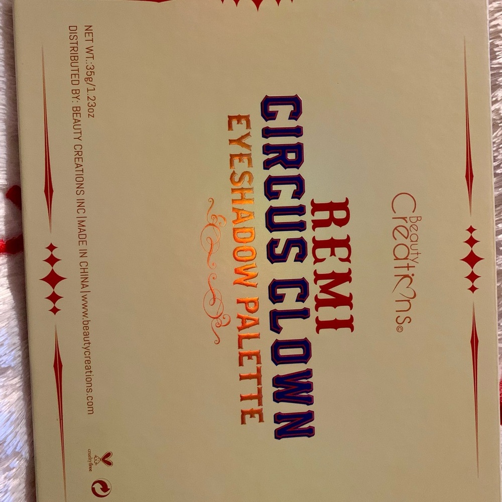 NWT Beauty Creations Remi Circus Clown Palette - Picture 14 of 15